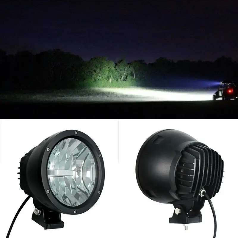 Светодиодная противотуманная фара дальнего света рабочий светильник 50 Вт 7