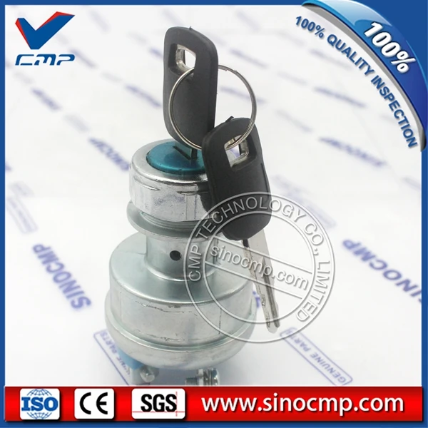 Переключатель зажигания SINOCMP 320C для экскаватора 9G 7641 9G7641 с 2 ключами и 4
