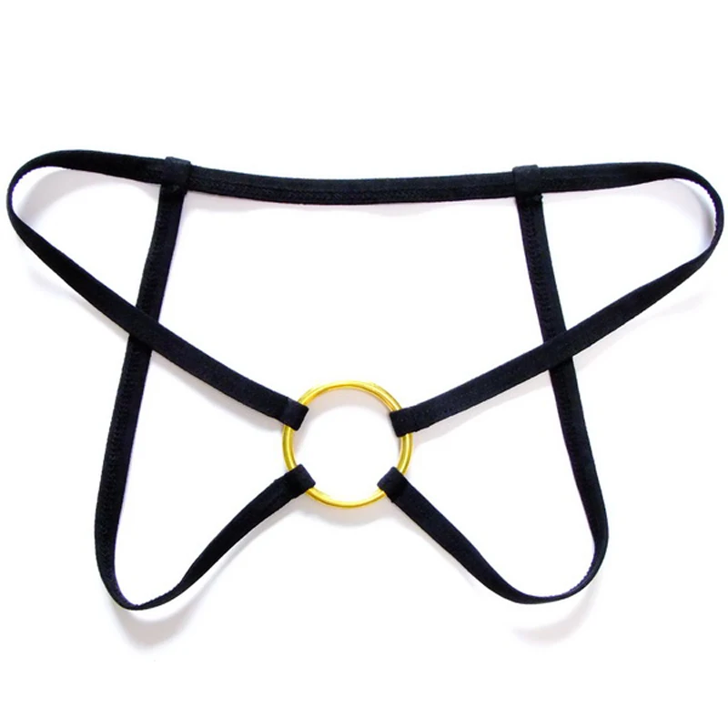 Т образные трусы Бандаж Нижнее белье 5 см кольцо с открытой промежностью