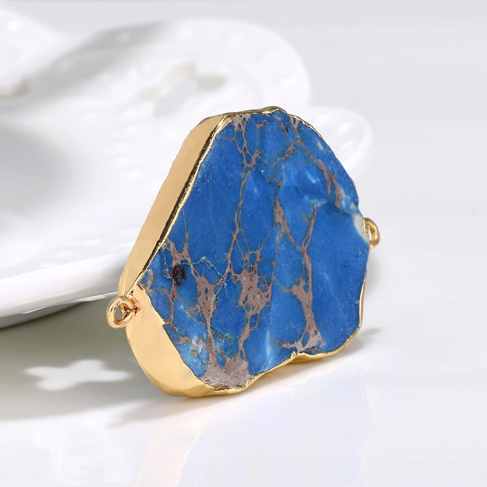 Подвеска в виде чакры подвеска морского осадка позолоченные нестандартные