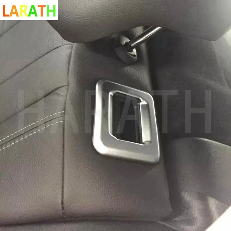 Для PEUGEOT 308 2014 2015 2016 ABS Хромированная кнопка регулировки заднего сиденья Swtich