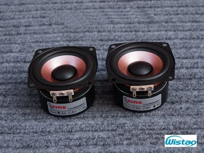 HIFI 2,5 дюймовый Полнодиапазонный динамик 4/8 Ом 8~ 15 Вт 150 Гц-20 кГц для небольшого рабочего стола wifi Bluetooth динамик s Высокая чувствительность DIY