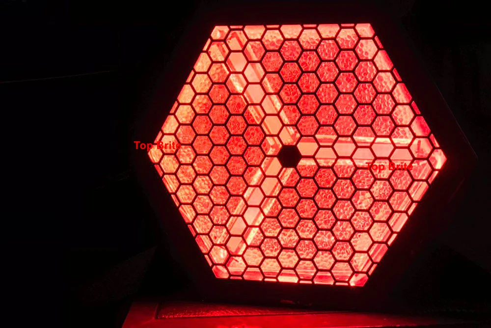 LED Par 3X60 Вт теплый белый светодиодный сценический светильник DMX Ретро вспышка с 48X0