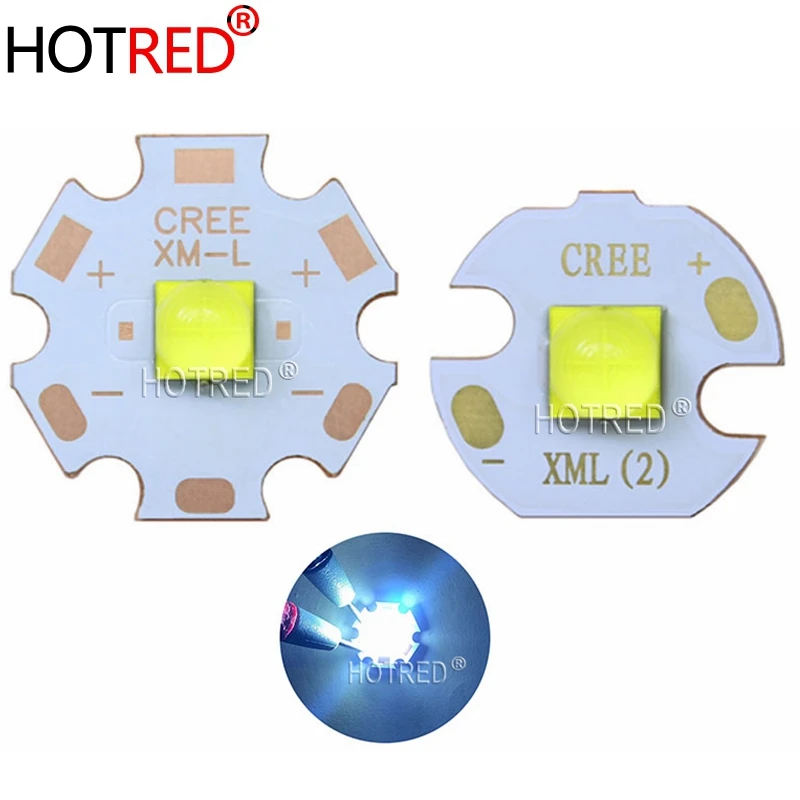 

Newset CREE XHP50.2 3V 2nd generation Cold White 7000K Blue LED Bead Diode Lamp 3V Version 6A with 20mm 16mm DTP Copper MCPCB