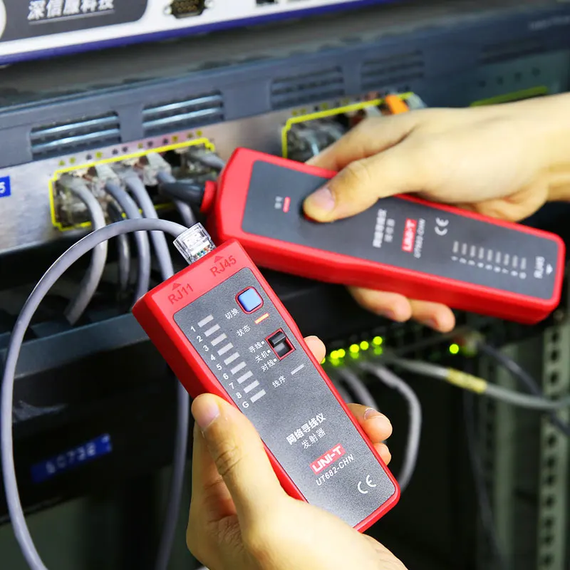UNI-T UT682 multifunctional cable Wire Tracker tracer detector tester telephone wire line network tracker | Инструменты