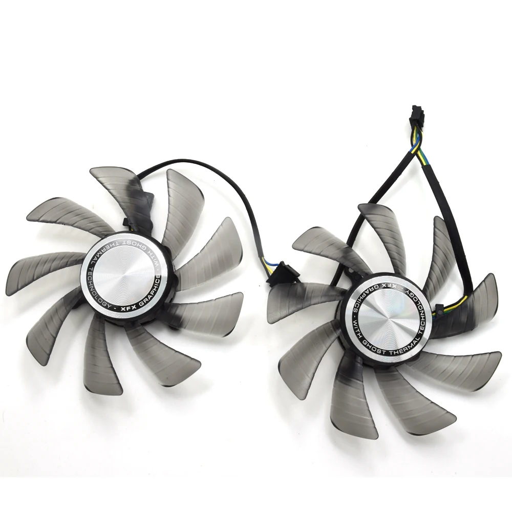 85 мм Firstd FD9015U12S DC 12 В 0.55A 4PIN Vapor X Двойной кулер вентилятор для сапфир XFX Radeon HD7950 HD7970