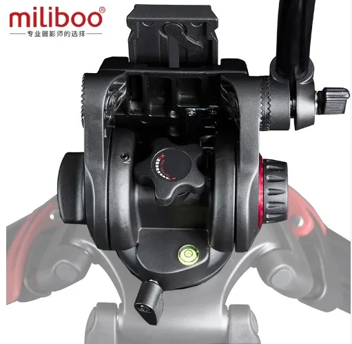 Miliboo MYT803 плоская основа Жидкостная головка с чашей 75 мм размер обновленная