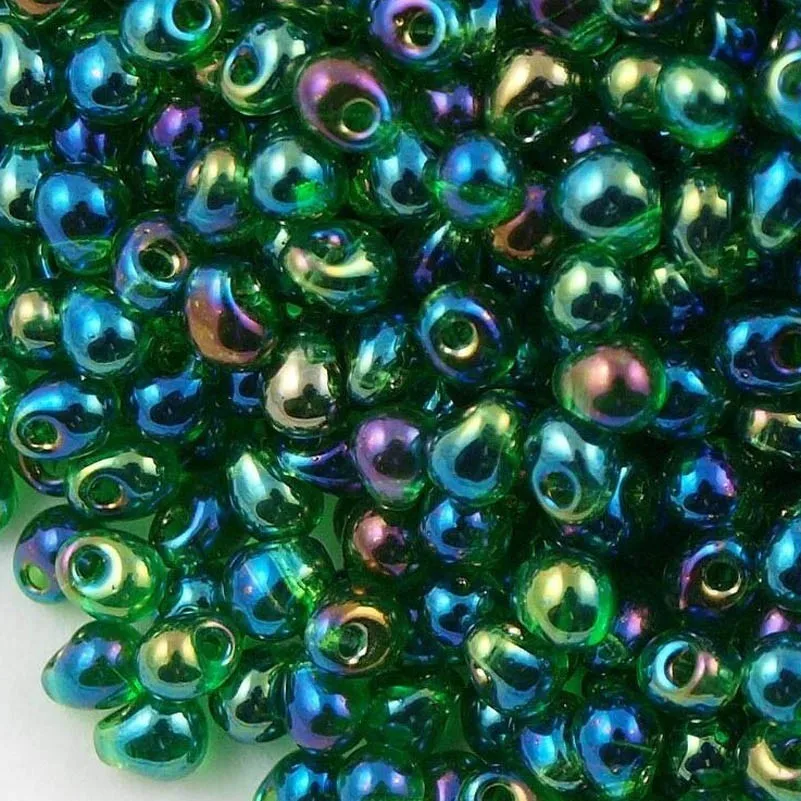Taidian Miyuki КАПЛЕВИДНАЯ бахрома SeedBead для ювелирных изделий ручной работы 3,4 мм DP2035 5 г/лот около 110 штук - Цвет: DP179