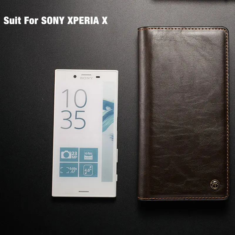 Чехол CaseMe для SONY Xperia XA1 универсальный кожаный чехол бумажник X X4 XZ2 Z3 сумка