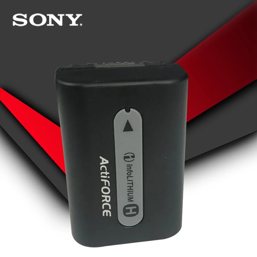 Оригинальная Аккумуляторная батарея Sony NP FH50 HX100 A230 A290 A390 HX1 HX100V HX200 HX200V A380|Цифровые