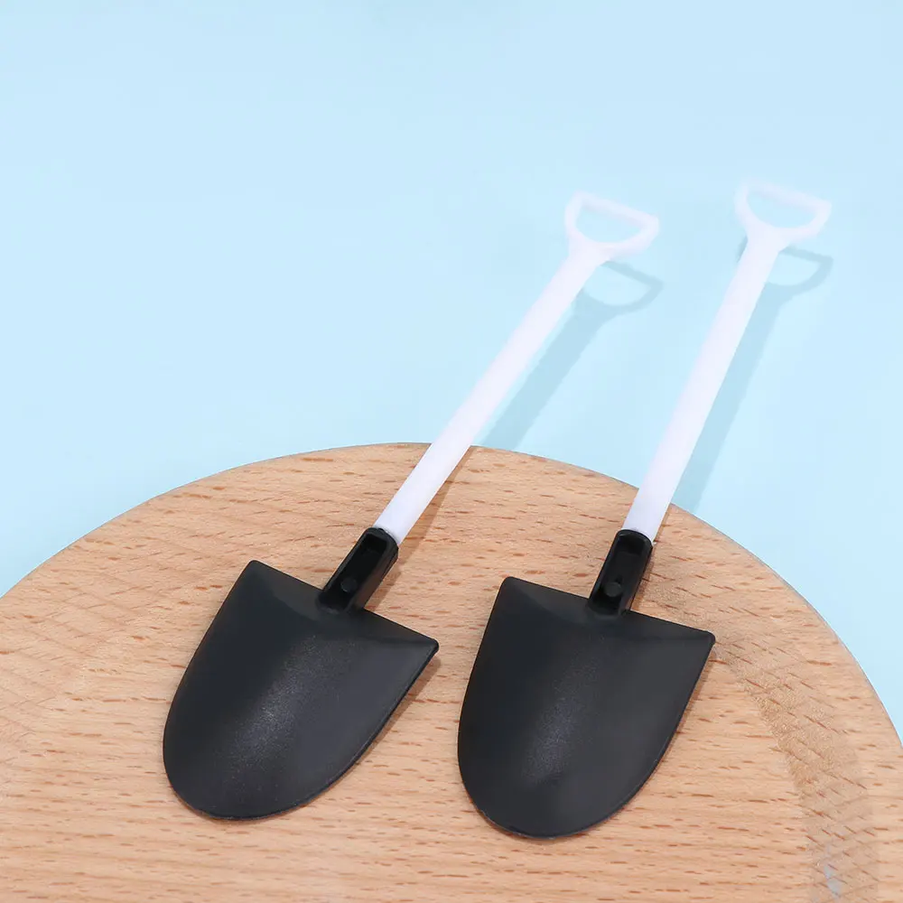 100 шт./лот одноразовый мини совок для торта в горшке креативных милых десертных