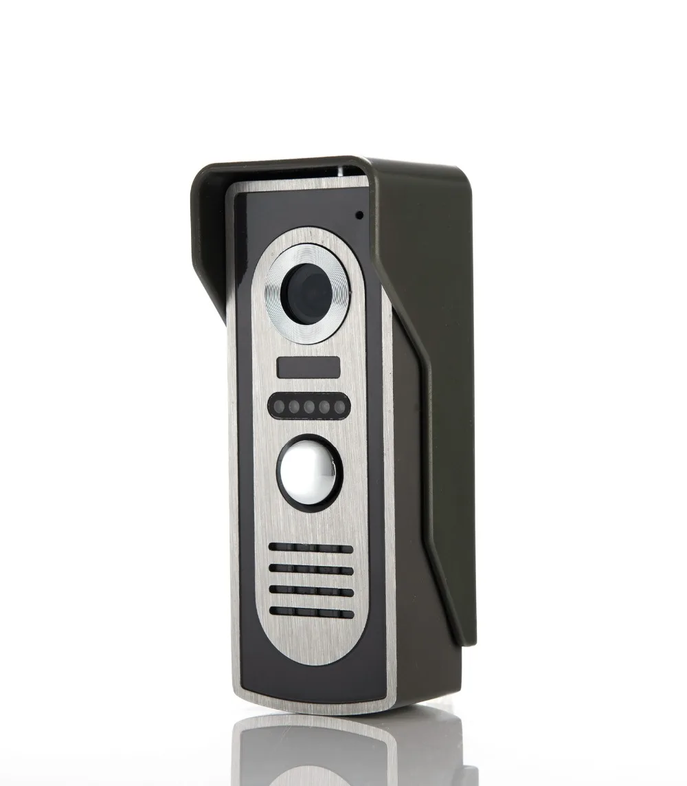 Yobangsecurity 7 дюймов видео домофонов Системы охранных Камера дверь домофоны 1 монитор