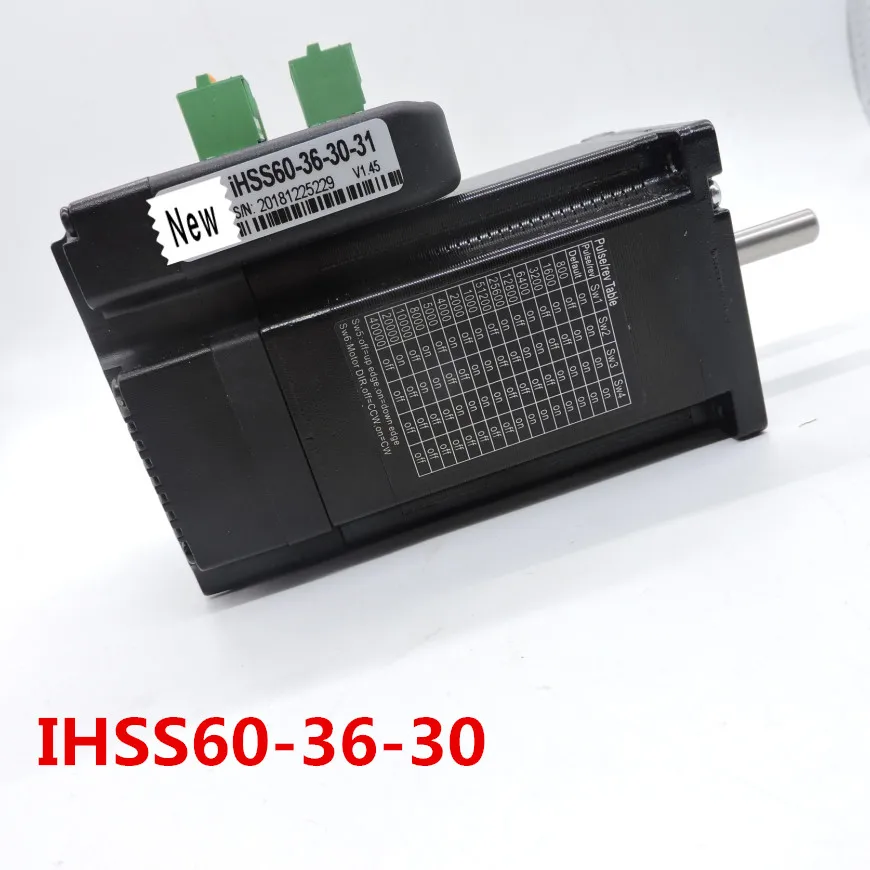 

iHSS60-36-30 NEMA24 3Nm 425oz.in Integrated Closed Loop Stepper servo with driver 36VDC