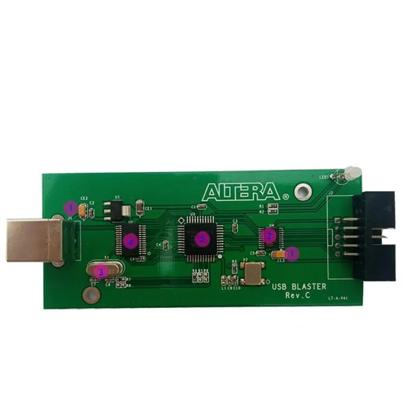 FT245 + CPLD высокоскоростная программа Altera USB Blaster Кабель загрузки FPGA / загрузчик |