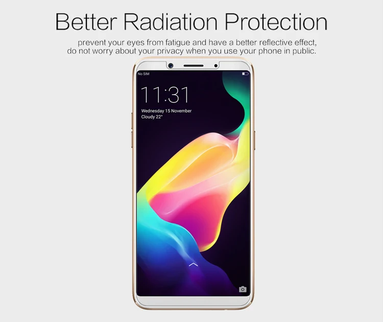 Для OPPO A79 Плёнки бренд Nillkin матовый устойчивый к царапинам или HD Защитная для