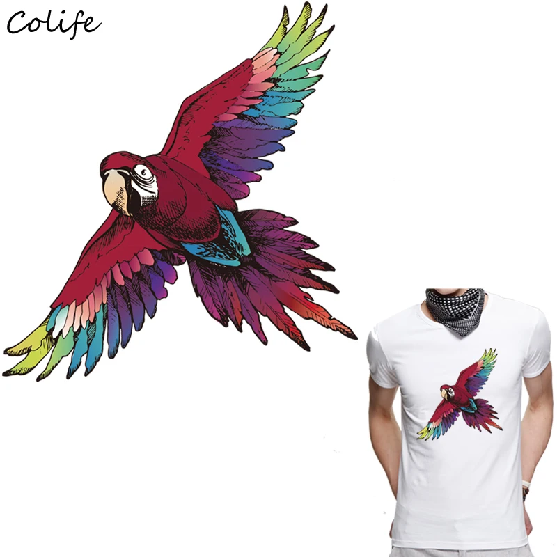 Лоскутная железная одежда летающая орла рубашка сделай сам украшение парчи Ropa A