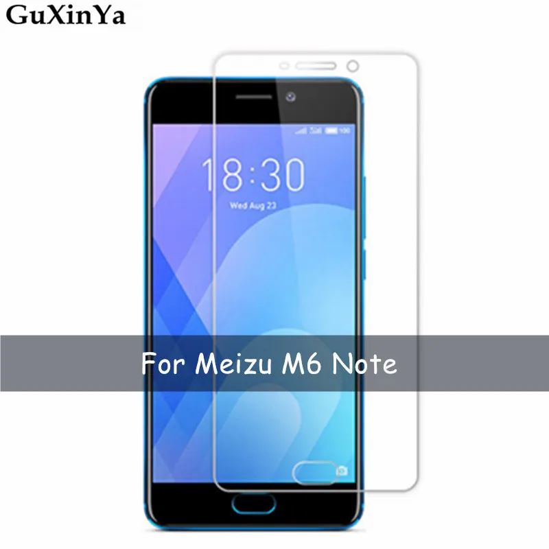 

2 шт. закаленное стекло Meizu M6 Note, Защитное стекло для экрана Meizu M6 Note, стекло с защитой от царапин Meilan Note 6, защитная пленка