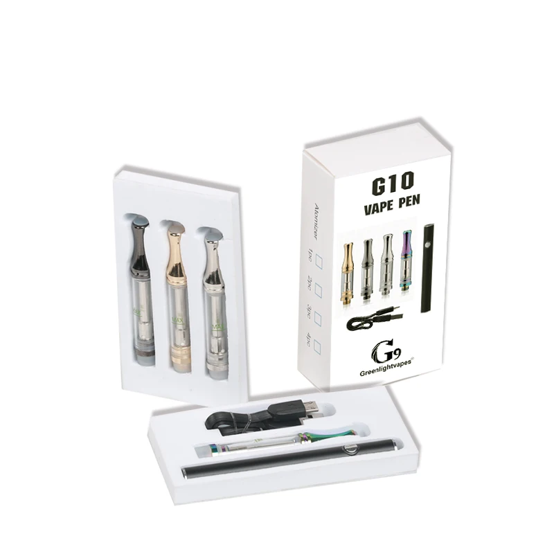 Vape ручка мини-набор Greenlightvapes g10 набор цилиндрической формы 0 5 мл/1 мл бак 350 мАч