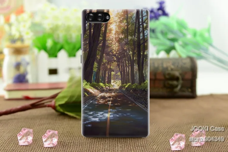 JOOKI чехол Bluboo S1 чехол пластиковый защитный чехол s для Fundas Bluboo S1 Чехлы Прозрачная Тонкая задняя крышка милый розовый узор