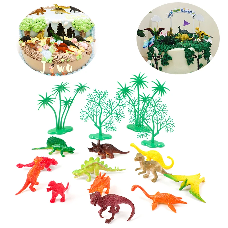 CEVENT мультфильм Динозавр торт украшение DIY дерево выпечки декор Домашний день