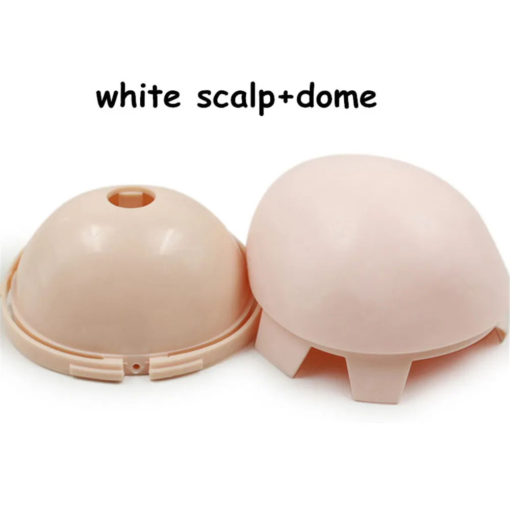 White set Для 1/6 Blyth dome и кожи головы 5 цветов на выбор - Цвет: White set