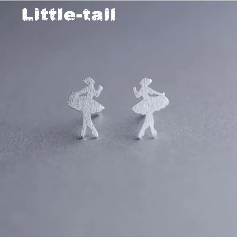2017 Новые вывески 925 серебряный балета девушка Рождество рисунок модели моды