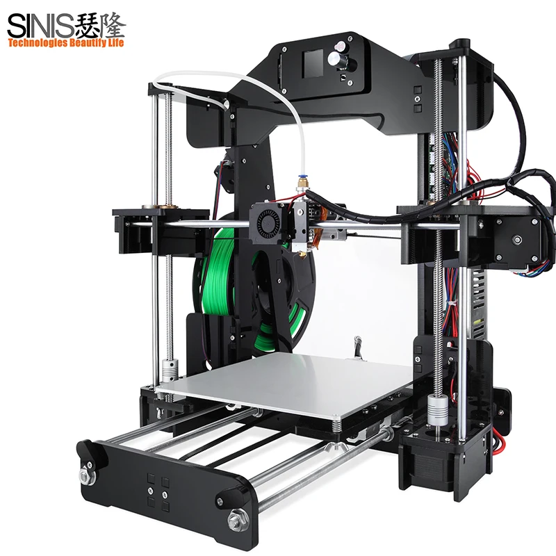 Высокоточный Sinis Z1 3d принтер вариант лазерная гравировка машина Reprap i3 комплект с 1