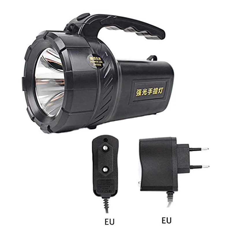 Суперъяркий фонарик ручной портативный светодиодный прожектор перезаряжаемый