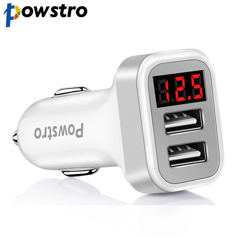 Зарядное устройство Powstro для телефона и планшета 2 1 А|charger adapter|dual usb charger adapterusb adapter