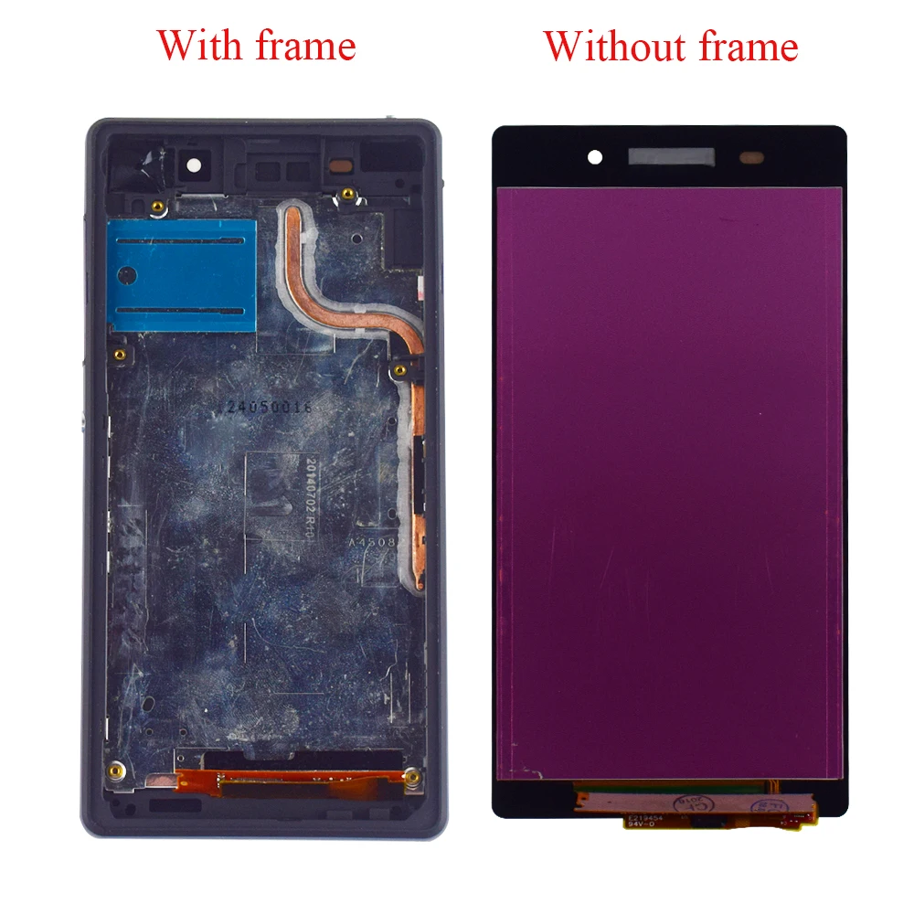 Для Sony Xperia Z2 ЖК дисплей сенсорный экран дигитайзер сенсор Стекло в сборе для L50w