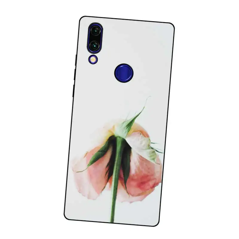 N277 Cactus Wallpaper Black Silicone Case Cover For Xiaomi Redmi Note 3 4 4X 5 5A 6 7 Pro Global |
