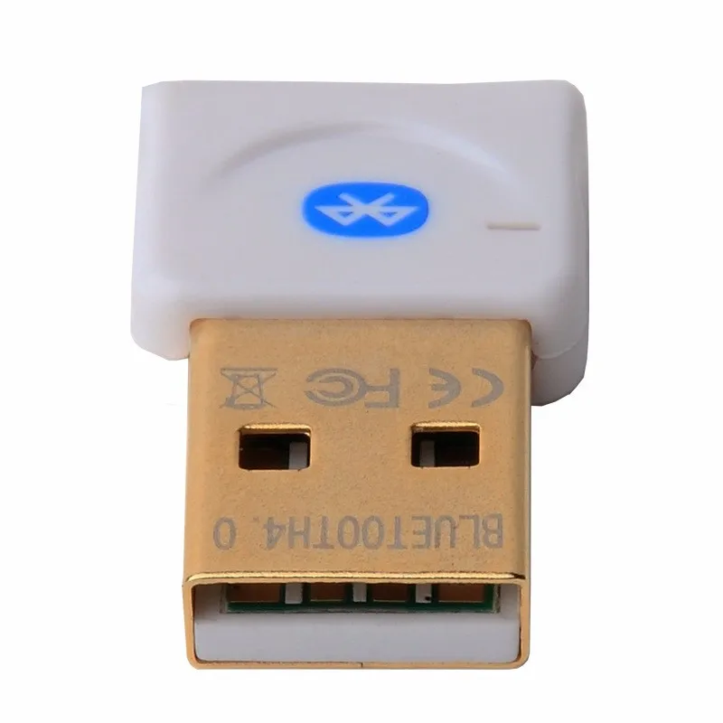 CSR8510 чип позолоченный USB Bluetooth V4.0 Двойной режим беспроводной ключ-соединитель CSR 4,0 адаптер аудио передатчик для Win7/8/XP
