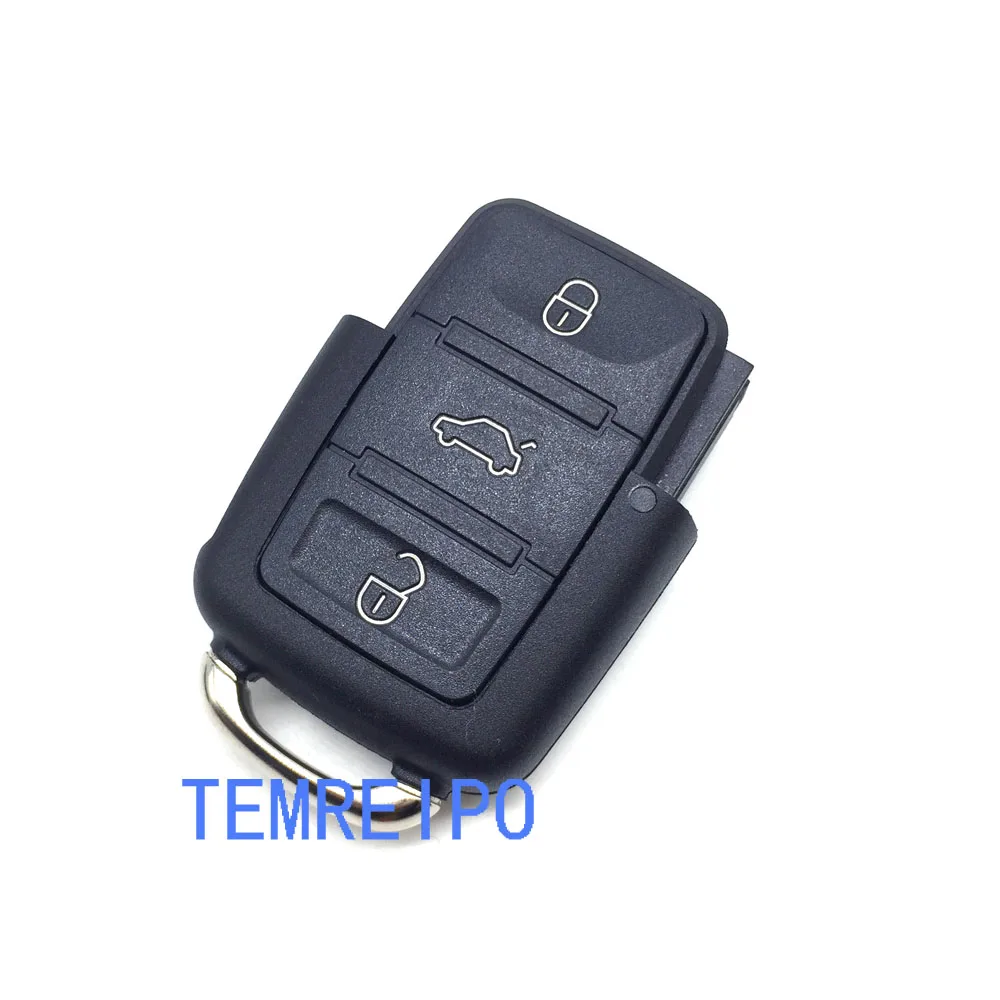 10 шт./лот чехол для дистанционного ключа сменная Крышка корпуса 3 кнопки Vol kswagen Sko