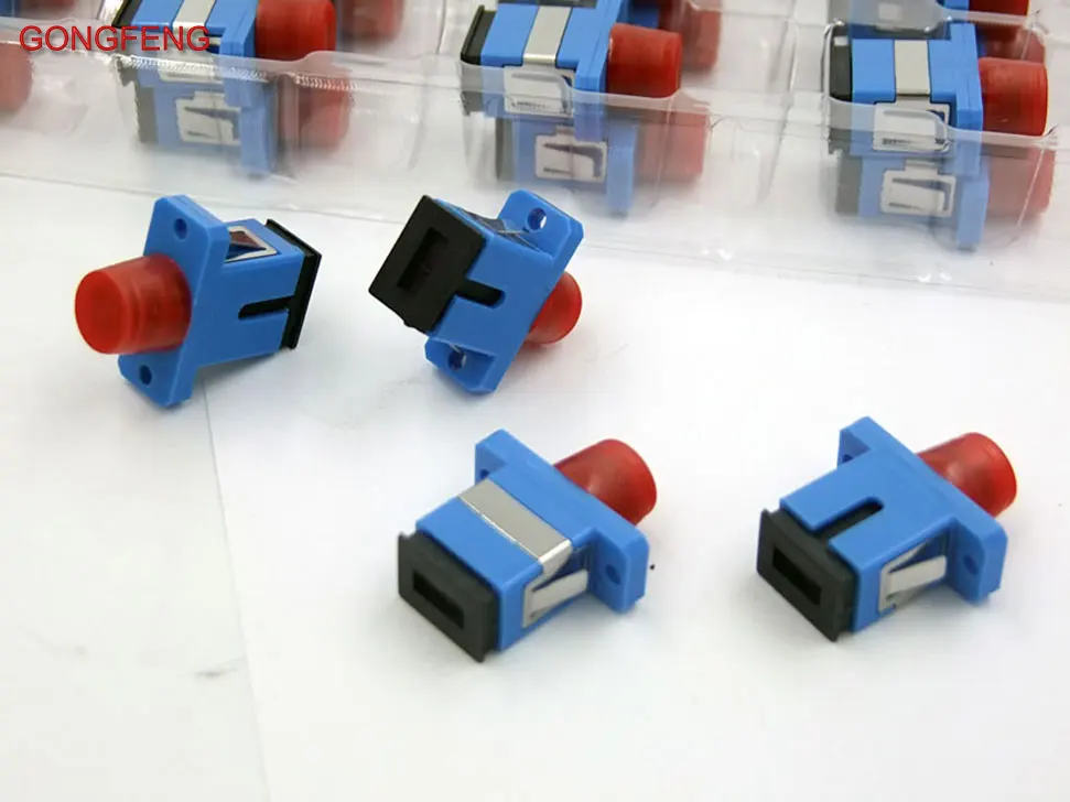 Оптовая продажа 10 шт. Новый Популярный пластиковый оптический коннектор FC/SC