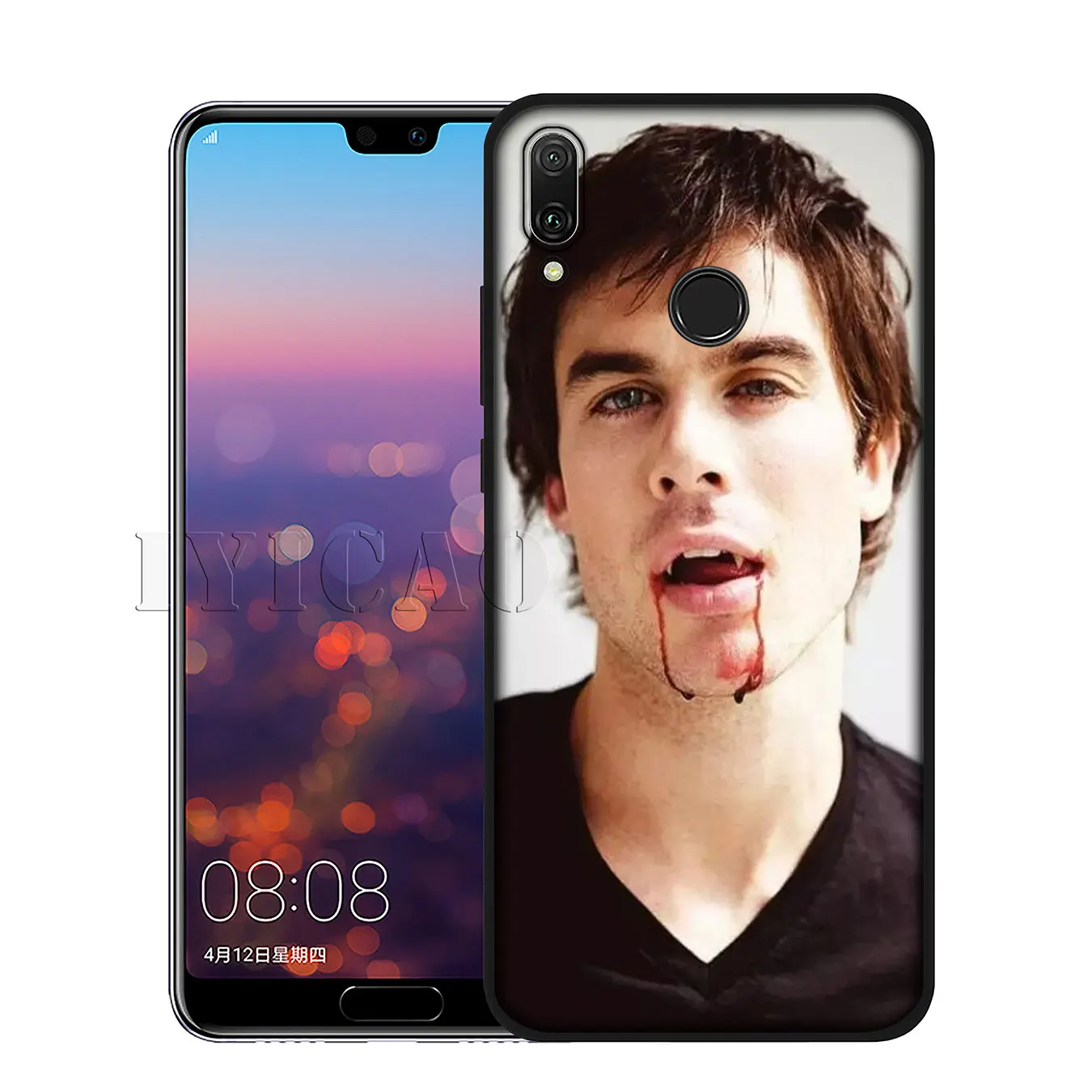 7 IYICAO Дневники вампира Ян сомерхалдер мягкий чехол для huawei P20 Pro P10 P8 P9 Lite Mini P Smart чехол - Цвет: 7