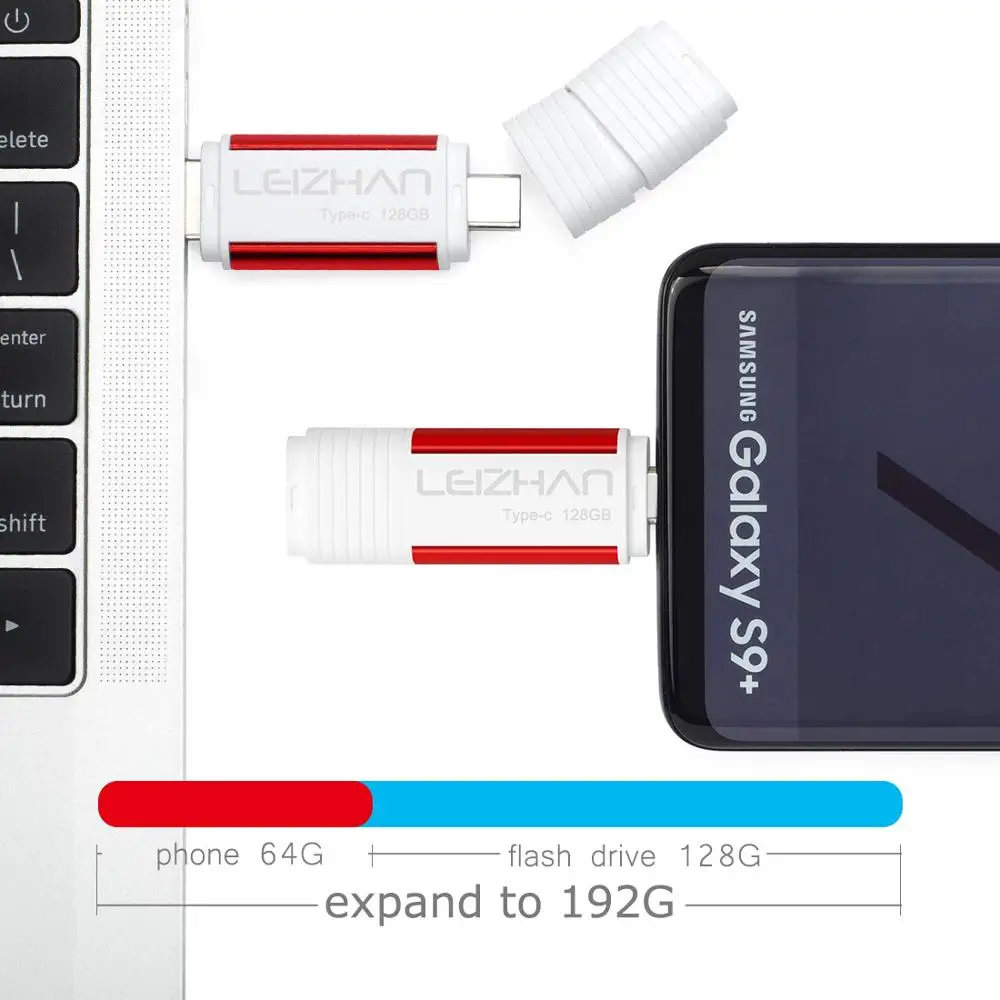 OTG USB флеш накопитель 3 в 1 0 Type c|USB флэш-накопители| |