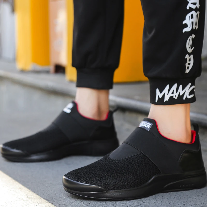 Мужские кроссовки из Вулканизированной Ткани дышащие повседневные Нескользящие