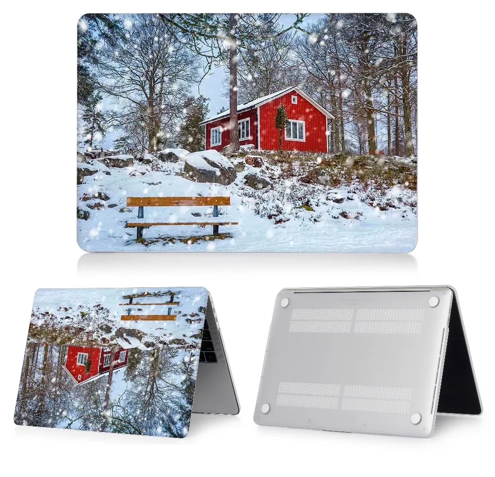Несколько фотографий чехол для ноутбука apple Macbook Air Pro retina 11 12 13 15, чехол для MAC New Air 13 Pro 13 15 дюймов Touch Bar ID