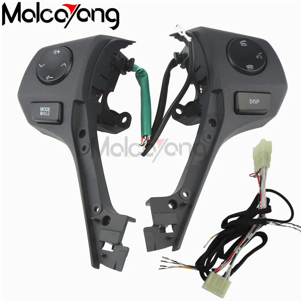 Новые кнопки Bluetooth телефон рулевое колесо аудио кнопка управления 84250-02560 для TOYOTA Corolla RAV4