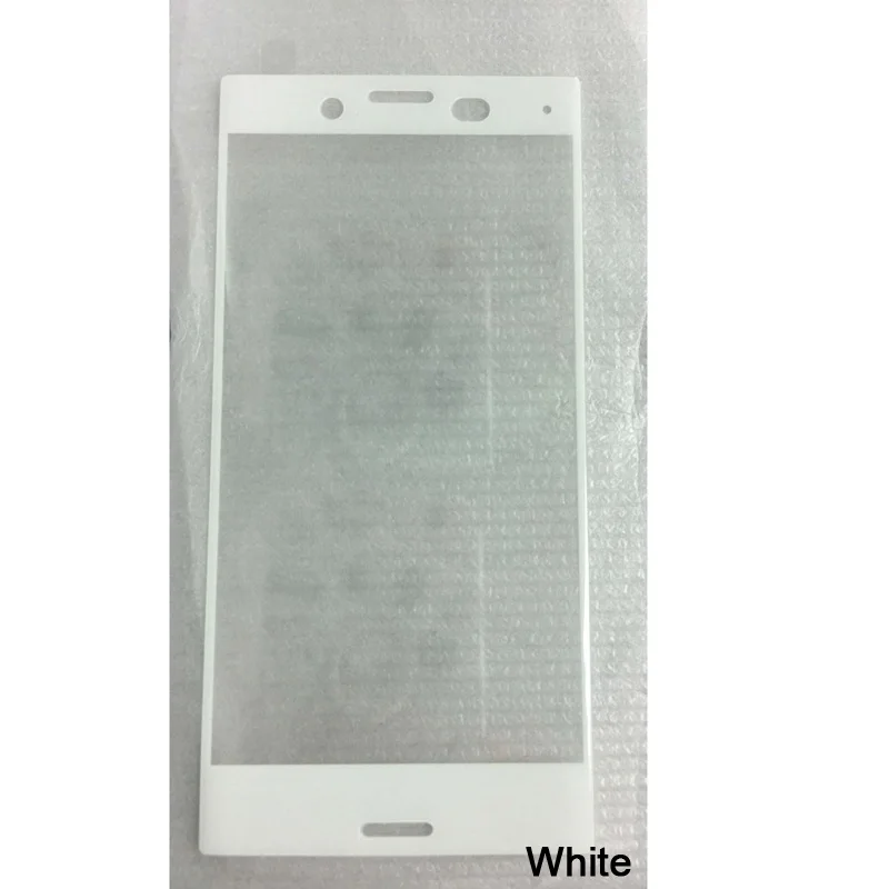 White 3D изогнутое закаленное стекло для sony Xperia X Compact F5321 полное покрытие экрана протектор защитное стекло пленка для sony X Compact - Цвет: White