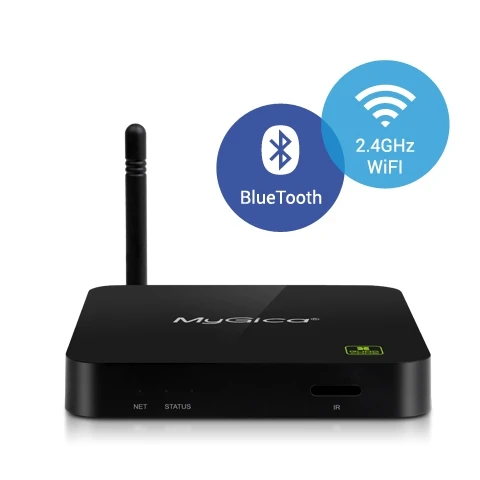 Полностью заряженный XBMC! Geniatech MyGica Amlogic M8 4 ядра Android tv коробка ТВ 585 2 г/16 г медиа