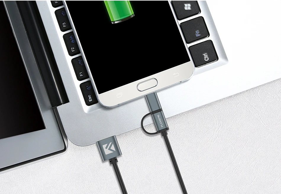 FLOVEME USB кабель QC 3,0 Micro usb type C Быстрая зарядка 2 в 1 кабель для samsung S9 S8 S7 Note 8 9 для huawei Quick Charge Cobo