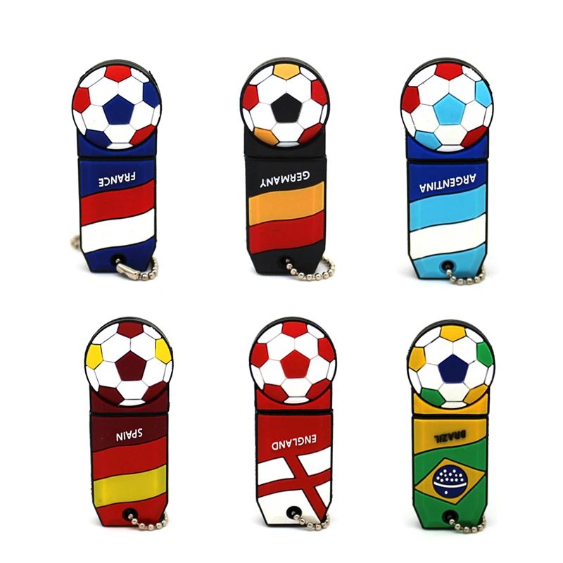 USB флеш накопитель для футбольной команды супер подарок футбольных болельщиков