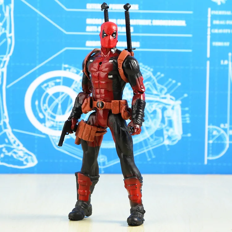 deadpool Marvel Мстители Веном красный Веном бойня Дэдпул фигурка Локи муравьиный человек видение Черная пантера Капитан Marvel Фигурки игрушки - Цвет: deadpool