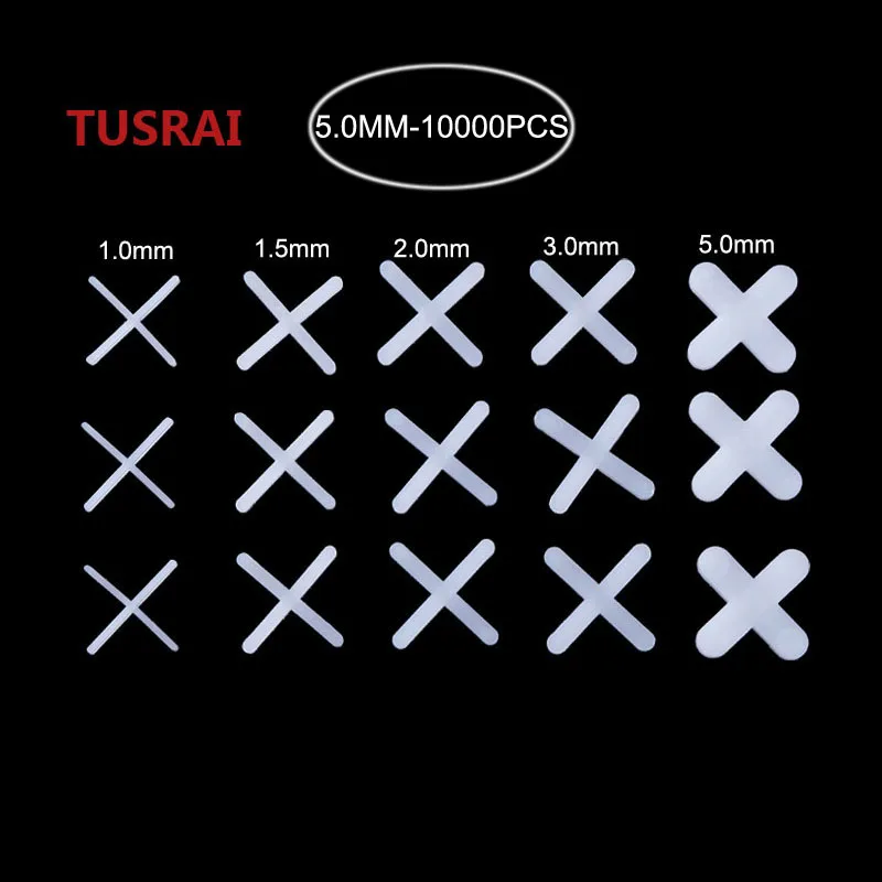 крестики для кафельной плитки 5mm 3/16" 10000шт инструмент пола затирка TUSRAI |