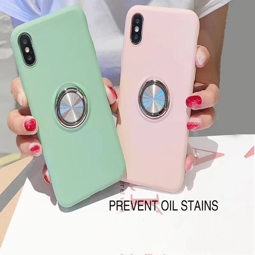 Магнитный стенд для колец на палец держатель телефона чехол iphone 8 X MAX XR 6 7 plus