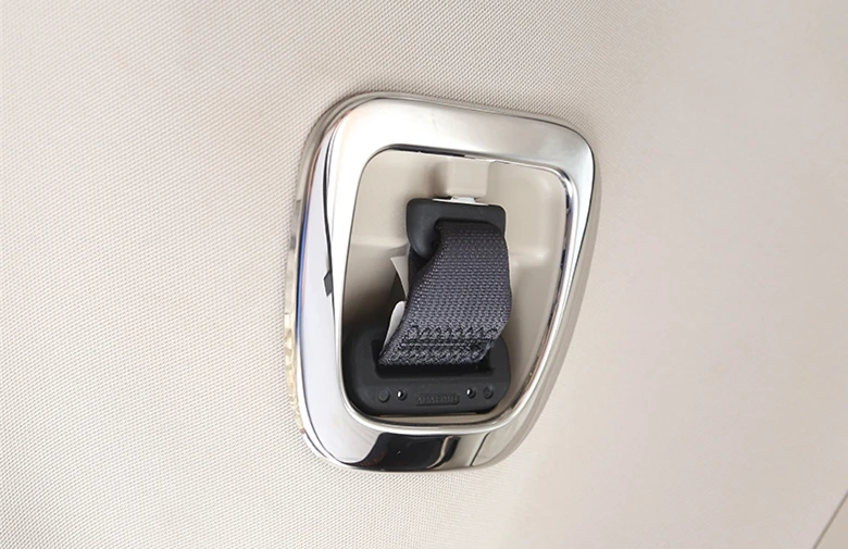 Ремня Базовая отделка кольцо для Mitsubishi Outlander 2013 Нержавеющая сталь декоративные авто аксессуары