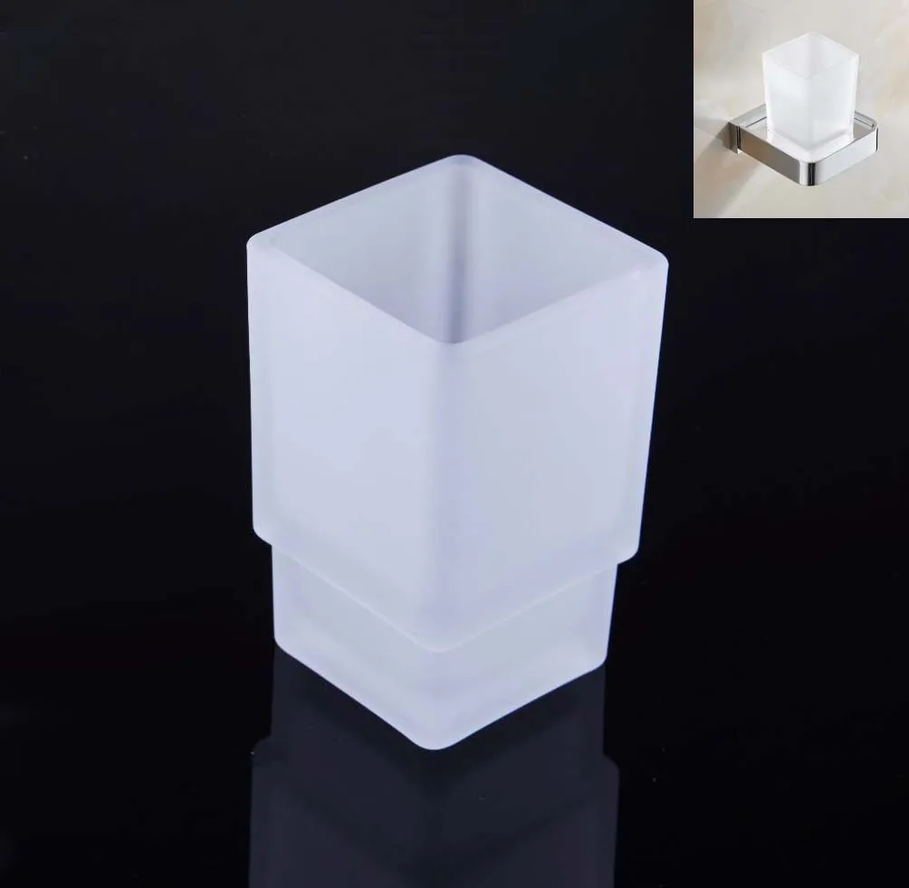 Стеклянная настенная чашка для зубной щетки запасные части|Стаканы в ванную| |