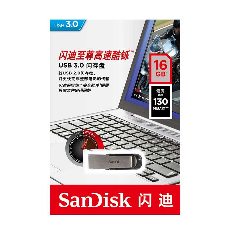 Двойной Флеш-накопитель SanDisk USB флэш-накопитель 16 Гб оперативной памяти, 32 Гб встроенной памяти, 64 ГБ 128 г 256 CZ73 150 МБ/с. USB 3,0 Ультра талант memoria stick флеш-накопителей и диско флэш-памяти U диск