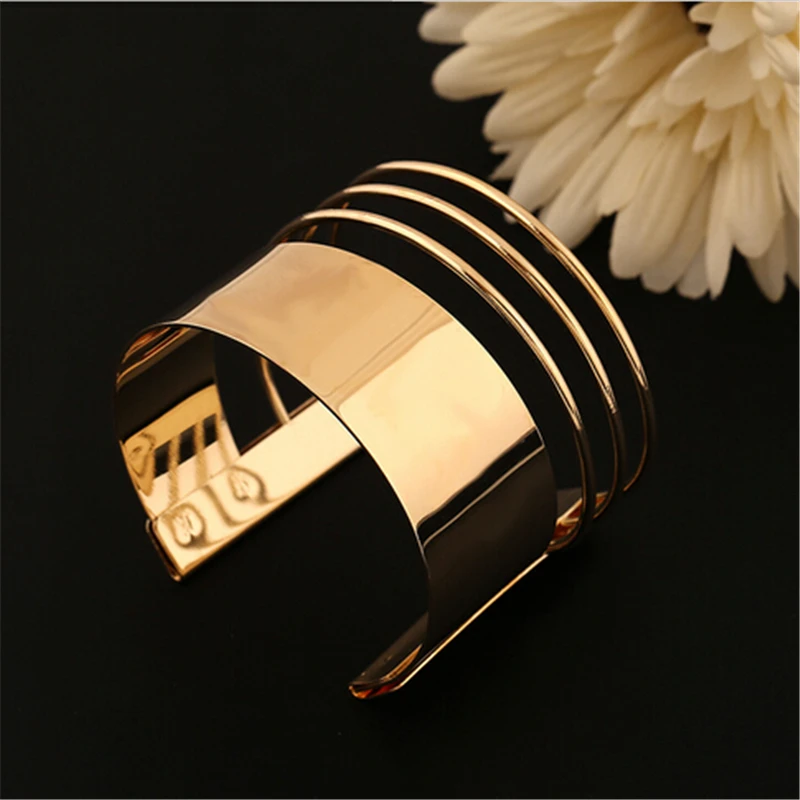 Женский широкий браслет ZOSHI на запястье из сплава | Украшения и аксессуары